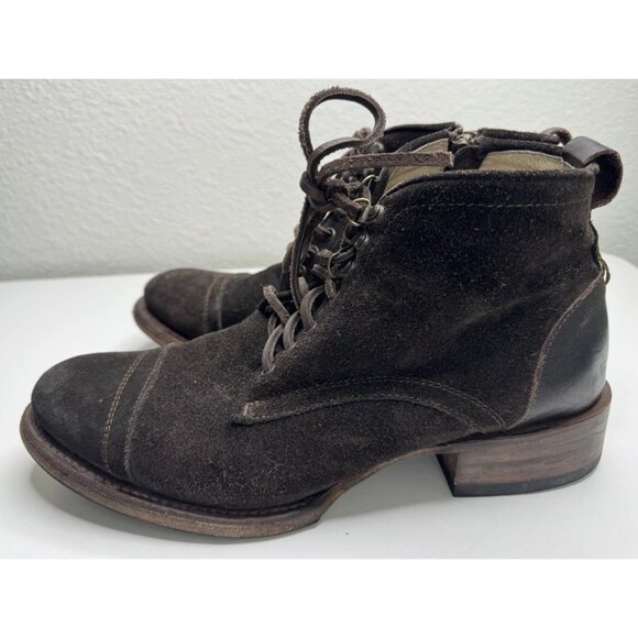 Freebird By Steven Men's Nate Brown Leather Boots Size 10 - Picture 2 of 14